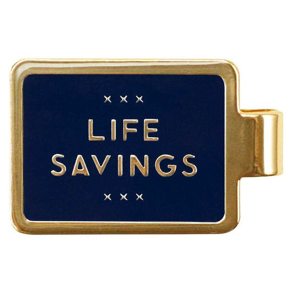 LIFE SAVINGS - MONEY CLIP - Royal Birkdale Boutique