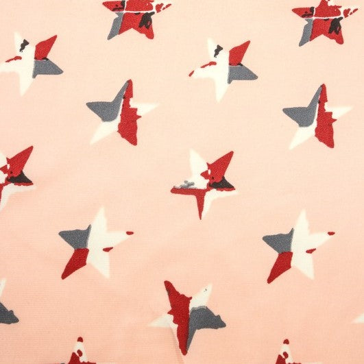 CAMO STAR SCARF - PINK - Royal Birkdale Boutique